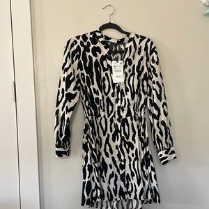 Brand New ZARA animal print dress